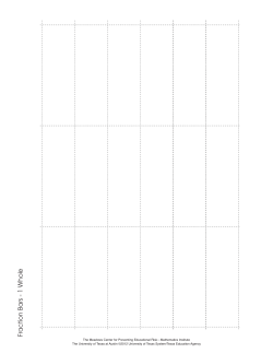 Fraction Bars