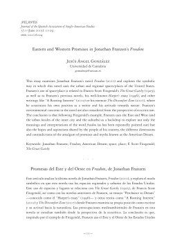 Eastern and Western Promises in Jonathan