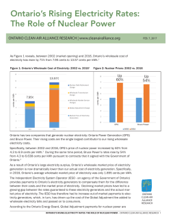 price of nuclear power has risen by 60%