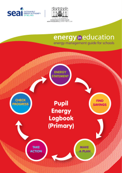 Student Energy Logbook (Primary)