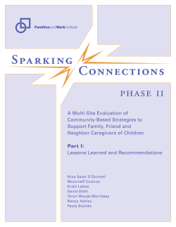 Sparking connections, phase II