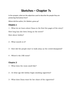 Sketches -Chapter Questions