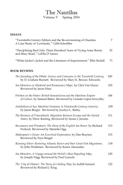 The Nautilus - Massachusetts Maritime Academy