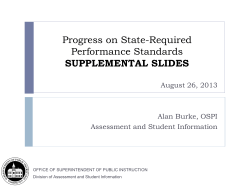 Supplemental Slides