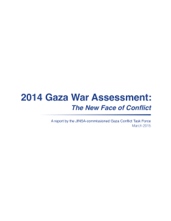 2014 Gaza War Assessment