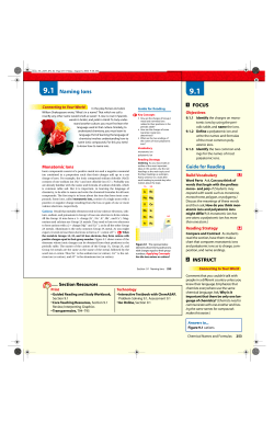 9.1 Naming Ions - Henry County Schools