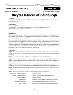 10.9 Bicycle Dancer