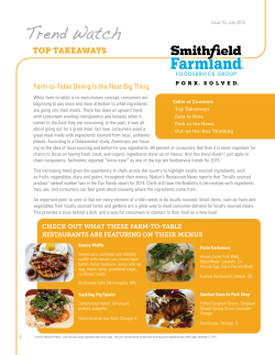 July 2015 - Farmland Foodservice