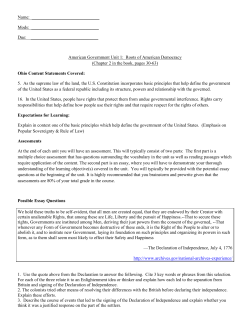 American Gove - Perry Local Schools