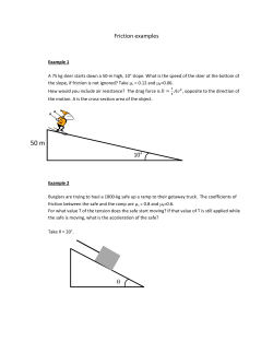 Friction examples - Seattle Central College