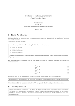 Math 201 Lecture - Michigan State University