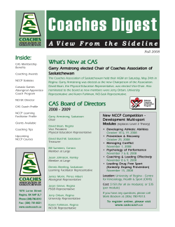 CAS News Fall08.pmd