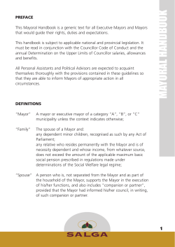 The Mayoral Handbook - United Nations Information Centres