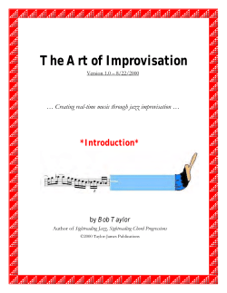The Art of Improvisation