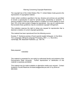 Dussias, P. E. (2001). Sentence parsing in fluent