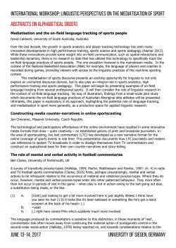 Abstracts - Uni Siegen