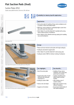 Flat Suction Pads (Oval)