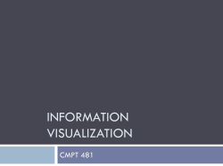 INFORMATION VISUALIZATION