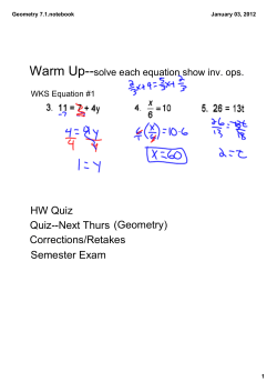 Geometry 7.1.notebook