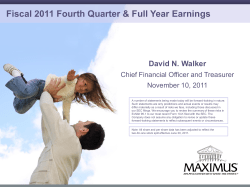 Q4 2011 Financial Results Presentation - Investor Relations