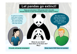 Let pandas go extinct!