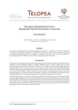 telopea - Sydney Open Journals online