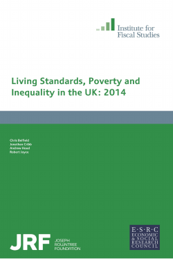 Living Standards, Poverty and Inequality in the UK: 2014