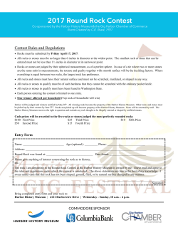 2003 Round Rock Contest - Gig Harbor Chamber of Commerce