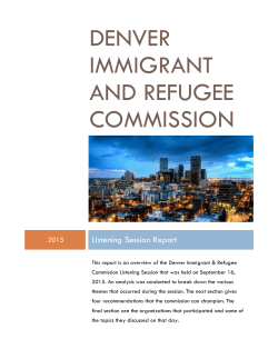 Denver Immigrant and Refugee Commission