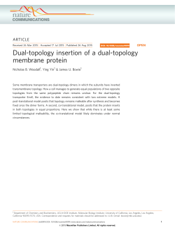 Dual-topology insertion of a dual-topology