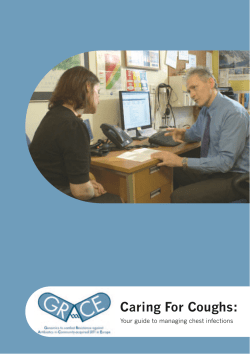 Caring For Coughs:Your guide to managing chest infections