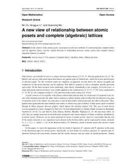 A new view of relationship between atomic posets and complete