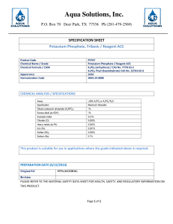 Aqua Solutions, Inc.