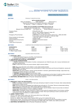 Safety Data Sheet