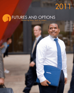 Annual Report 2011 - Futures and Options