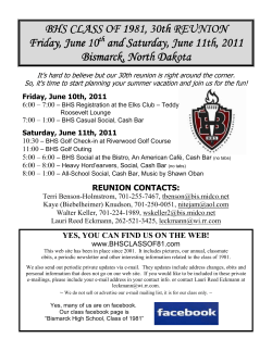 BHS CLASS OF 1981, 25th REUNION