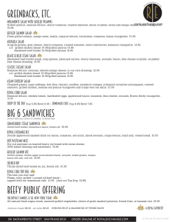 greenbacks, etc. big 6 sandwiches beefy public offering