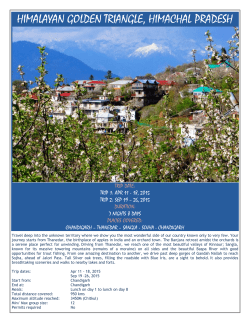 himalayan golden triangle, himachal pradesh