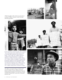 In the mid-1960s in North Carolina, there remained &ldquo;tens of