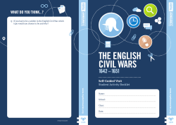 the english civil wars the english civil wars