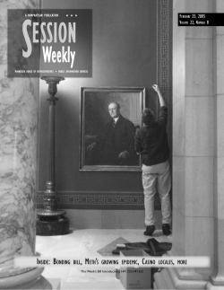 Session Weekly February 25, 2005, Volume 22, Number 8