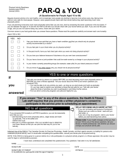 medical history form