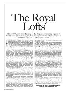 this article from Majesty magazine