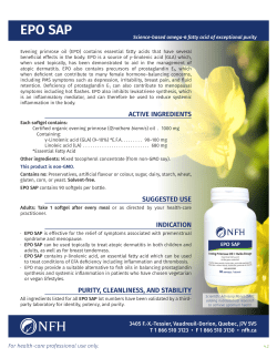 EPO SAP