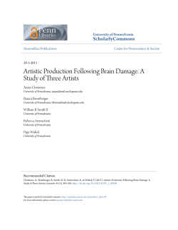 Artistic Production Following Brain Damage: A Study of Three Artists