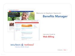Benefits Manager - Dearborn National