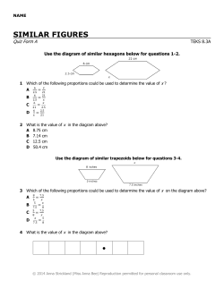 SIMILAR FIGURES