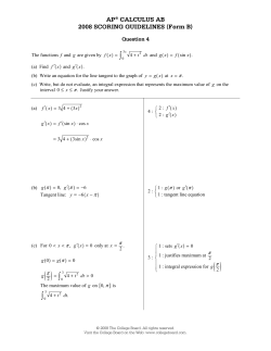 Sample Responses Q4 - AP Central
