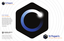 the 51 Pegasi b Fellowship brochure - Heising