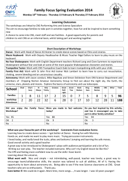 Able Gifted and Talented Workshop